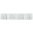 Gabion med 3,5 mm tråd og 5x2,5 cm net 550x10x100 cm