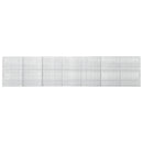 Gabion med 3,5 mm Tråd og 5x2,5 cm Maske 700x10x150 cm