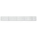 Gabion med 3,5 mm tråd og 5x2,5 cm net 450x20x50 cm