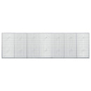 Gabion med 3,5 mm tråd og 5x2,5 cm net 350x20x100 cm