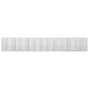 Gabion med 3,5 mm tråd og 5x2,5 cm net 650x20x100 cm