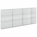 Gabion med 3,5 mm tråd og 5x2,5 cm net 350x20x150 cm