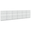 Gabion med 3,5 mm tråd og 5x2,5 cm net 600x20x150 cm