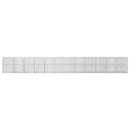 Gabion med 3,5 mm tråd og 5x2,5 cm net 1200x20x150 cm