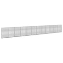 Gabion med 3,5 mm tråd og 5x2,5 cm net 1200x30x150 cm