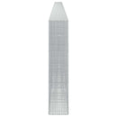 Gabion med 3,5 mm tråd og 5x2,5 cm net 1200x30x150 cm