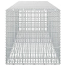 Gabion med 3,5 mm tråd og 5x2,5 cm net 200x50x50 cm