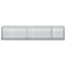 Gabion med 3,5 mm tråd og 5x2,5 cm net 250x50x50 cm