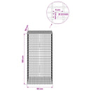 Gabion med 3,5 mm Tråd og 5x2,5 cm Maske 50x50x100 cm
