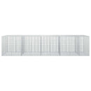 Gabion med 3,5 mm tråd og 5x2,5 cm net 450x50x100 cm