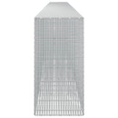 Gabion med 3,5 mm tråd og 5x2,5 cm net 850x50x100 cm