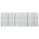 Gabion med 3,5 mm tråd og 5x2,5 cm net 550x50x200 cm
