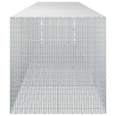 Gabion med 3,5 mm tråd og 5x2,5 cm net 450x100x100 cm