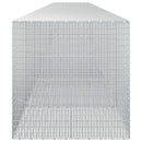 Gabion med 3,5 mm Tråd og 5x2,5 cm Maske 800x100x100 cm