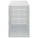 Gabion med 3,5 mm tråd og 5x2,5 cm net 300x100x150 cm