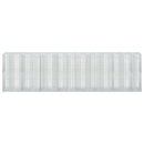 Gabion med 3,5 mm tråd og 5x2,5 cm net 750x100x200 cm