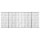 Gabion med 3,5 mm Tråd og 5x5 cm Maske 250x10x100 cm
