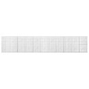 Gabion med 3,5 mm Tråd og 5x5 cm Maske 550x10x100 cm