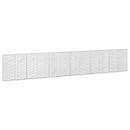 Gabion med 3,5 mm Tråd og 5x5 cm Maske 600x10x100 cm