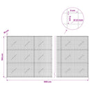 Gabion med 3,5 mm Tråd og 5x5 cm Maske 900x10x150 cm