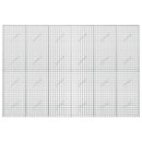 Gabion med 3,5 mm Tråd og 5x5 cm Maske 300x10x200 cm