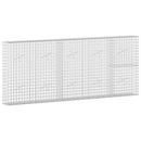 Gabion med 3,5 mm Tråd og 5x5 cm Maske 250x20x100 cm