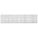 Gabion med 3,5 mm Tråd og 5x5 cm Maske 450x20x100 cm