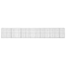 Gabion med 3,5 mm Tråd og 5x5 cm Maske 650x20x100 cm