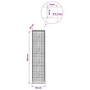 Gabion med 3,5 mm Tråd og 5x5 cm Maske 50x20x200 cm