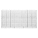 Gabion med 3,5 mm Tråd og 5x5 cm Maske 400x20x200 cm