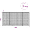 Gabion med 3,5 mm Tråd og 5x5 cm Maske 400x20x200 cm