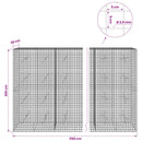 Gabion med 3,5 mm Tråd og 5x5 cm Maske 1150x20x200 cm