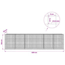 Gabion med 3,5 mm Tråd og 5x5 cm Maske 600x30x150 cm