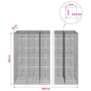Gabion med 3,5 mm Tråd og 5x5 cm Maske 1050x30x200 cm