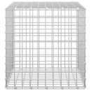 Gabion med 3,5 mm Tråd og 5x5 cm Maske 50x50x50 cm