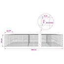 Gabion med 3,5 mm Tråd og 5x5 cm Maske 350x50x50 cm