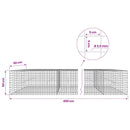 Gabion med 3,5 mm Tråd og 5x5 cm Maske 450x50x50 cm