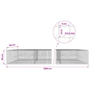 Gabion med 3,5 mm Tråd og 5x5 cm Maske 1200x50x50 cm