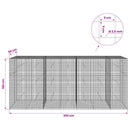 Gabion med 3,5 mm Tråd og 5x5 cm Maske 350x50x150 cm