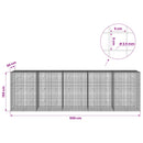 Gabion med 3,5 mm Tråd og 5x5 cm Maske 500x50x150 cm