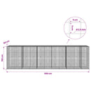 Gabion med 3,5 mm Tråd og 5x5 cm Maske 550x50x150 cm