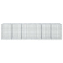 Gabion med 3,5 mm Tråd og 5x5 cm Maske 600x50x150 cm