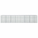 Gabion med 3,5 mm Tråd og 5x5 cm Maske 750x50x150 cm