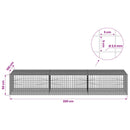 Gabion med 3,5 mm Tråd og 5x5 cm Maske 300x100x50 cm