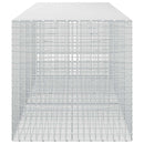 Gabion med 3,5 mm Tråd og 5x5 cm Maske 450x100x100 cm