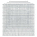Gabion med 3,5 mm Tråd og 5x5 cm Maske 800x100x100 cm