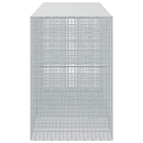 Gabion med 3,5 mm Tråd og 5x5 cm Maske 550x100x150 cm