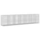 Gabion med 3,5 mm Tråd og 5x5 cm Maske 650x100x150 cm