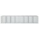 Gabion med 3,5 mm Tråd og 5x5 cm Maske 800x100x150 cm
