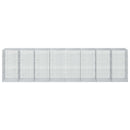 Gabion med 3,5 mm Tråd og 5x5 cm Maske 800x100x200 cm